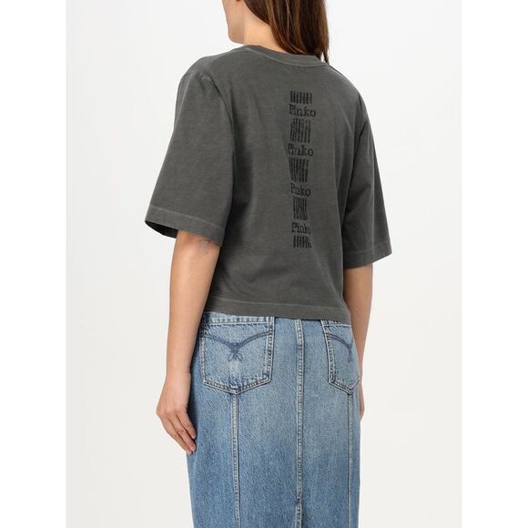 Pinko T-Shirt Woman Grey 1